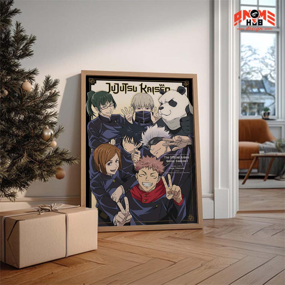 Jujustsuu Kaiisenn 13 Poster/Canvas, Art Anime Wall Print, Wall Decor  –  Poster/Canvas ANIME HUB