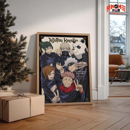 Jujustsuu Kaiisenn 13 Poster/Canvas, Art Anime Wall Print, Wall Decor  –  Poster/Canvas ANIME HUB