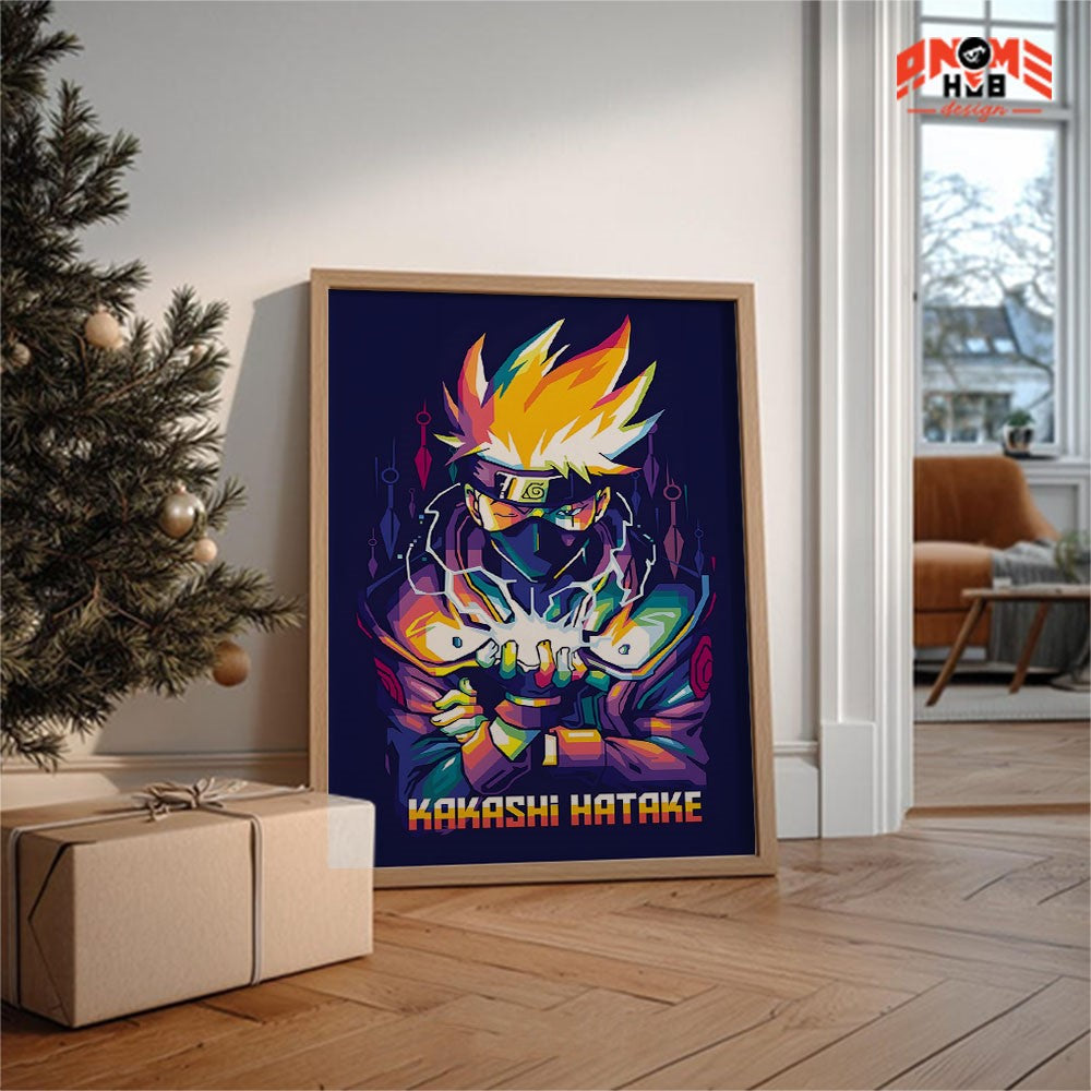 Narrutoo Poster/Canvas, Art Anime Wall Print, Wall Decor  – Hattakee Kakaasshi  3 Poster/Canvas ANIME HUB