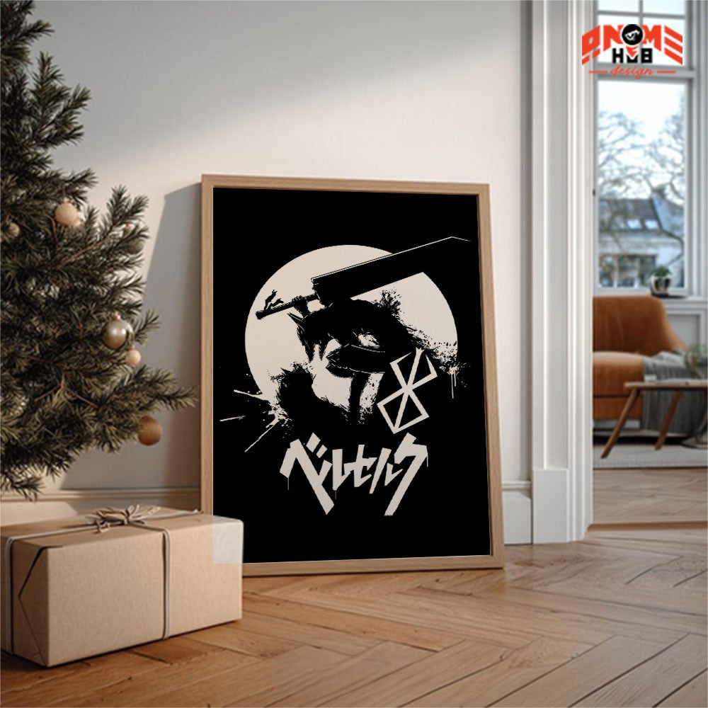 Berserkk 5 Poster/Canvas, Art Anime Wall Print, Wall Decor  –  Poster/Canvas ANIME HUB
