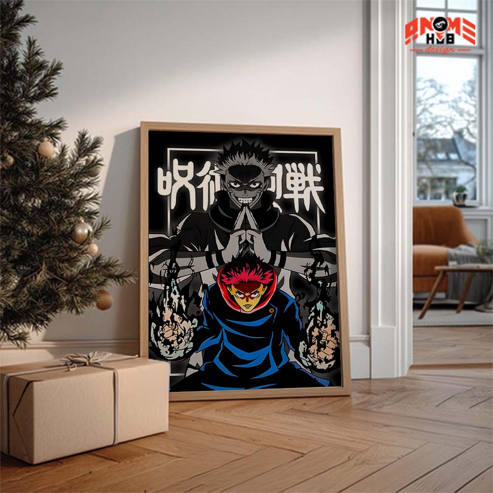 Jujustsuu Kaiisenn 36 Poster/Canvas, Art Anime Wall Print, Wall Decor  –  Poster/Canvas ANIME HUB