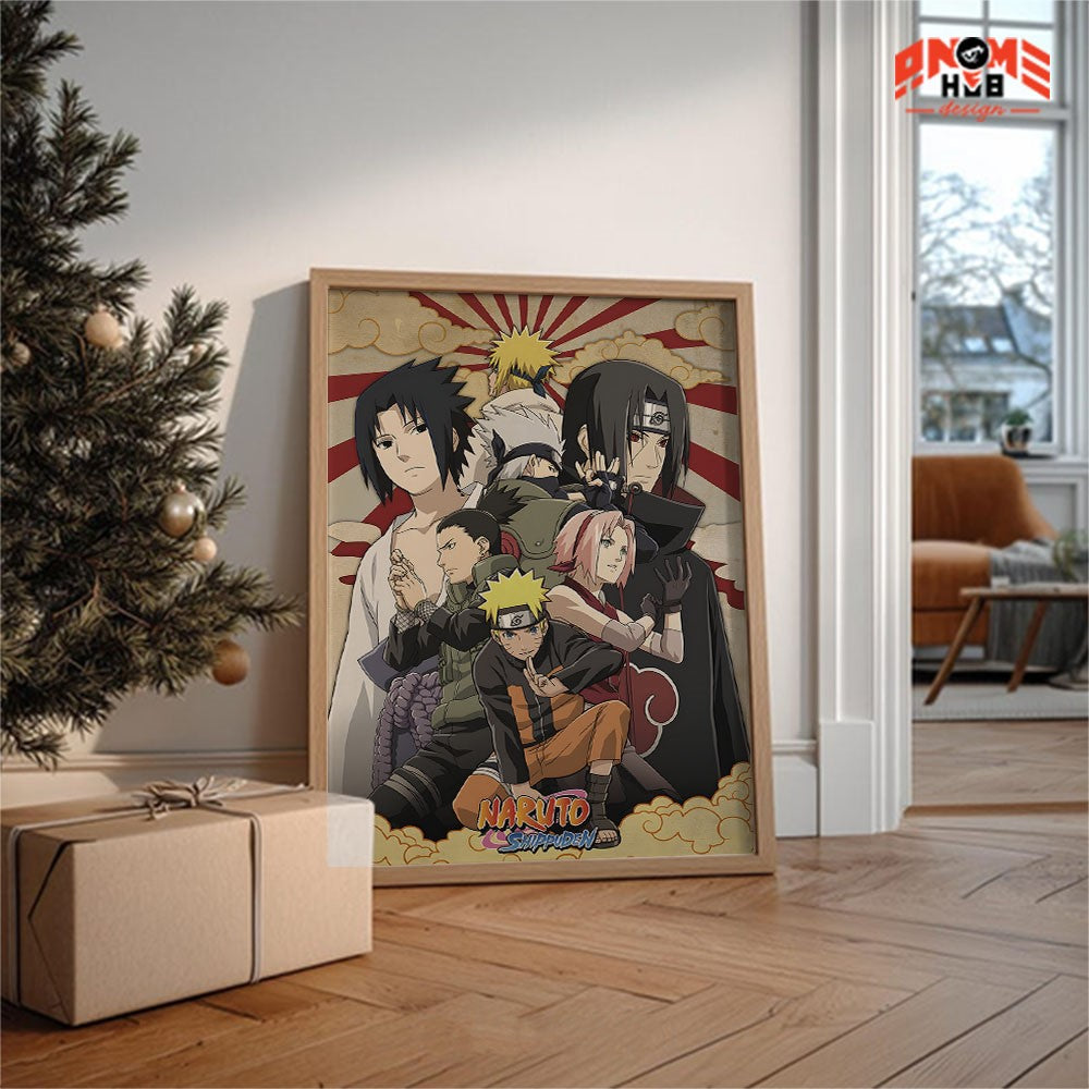 Narrutoo Poster/Canvas, Art Anime Wall Print, Wall Decor  –  Poster/Canvas ANIME HUB
