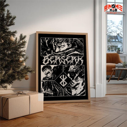 Berserkk 19 Poster/Canvas, Art Anime Wall Print, Wall Decor  –  Poster/Canvas ANIME HUB