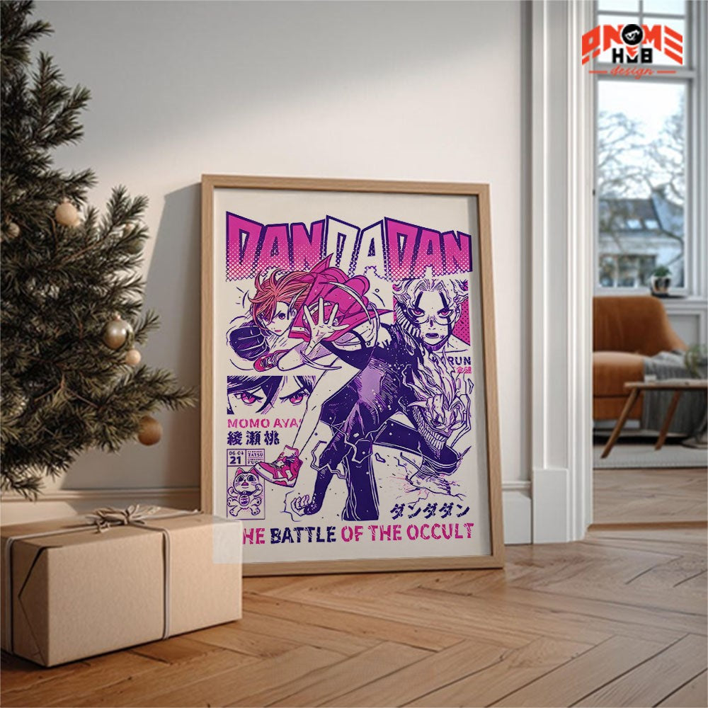 Daandadann 3 Poster/Canvas, Art Anime Wall Print, Wall Decor  –  Poster/Canvas ANIME HUB