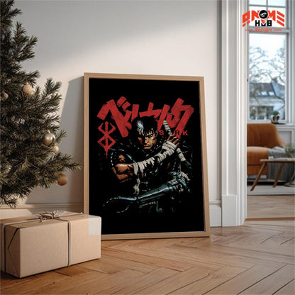 Berserkk 9 Poster/Canvas, Art Anime Wall Print, Wall Decor  –  Poster/Canvas ANIME HUB