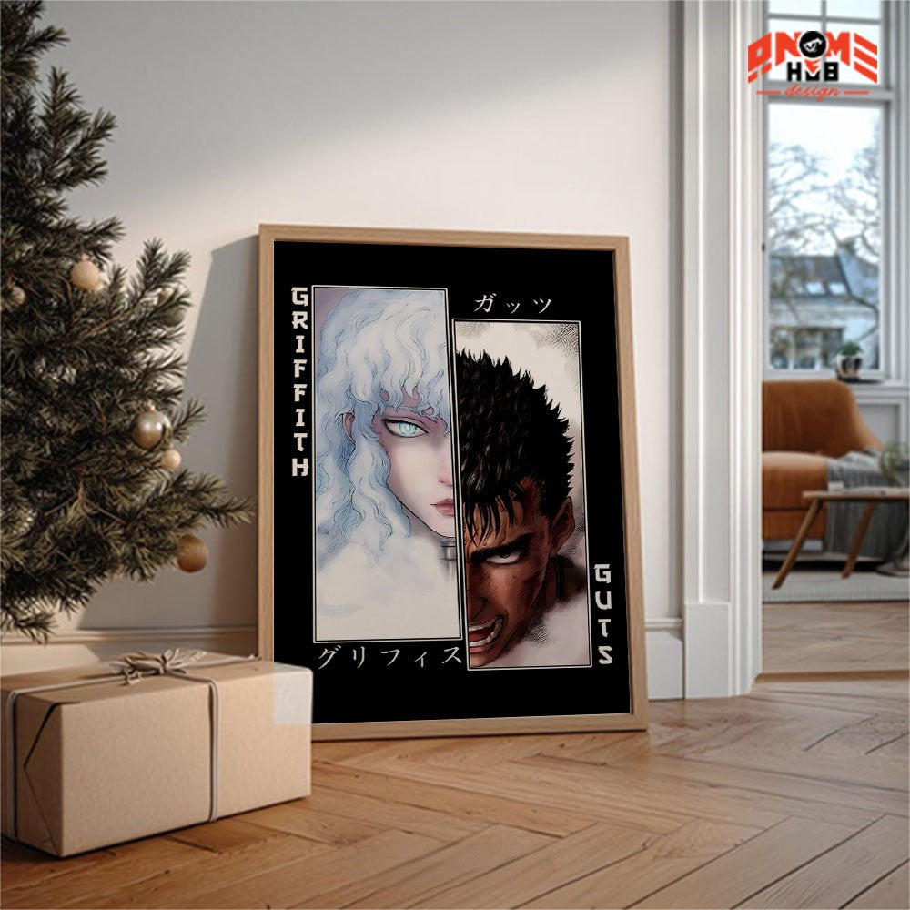 Berserkk 6 Poster/Canvas, Art Anime Wall Print, Wall Decor  –  Poster/Canvas ANIME HUB