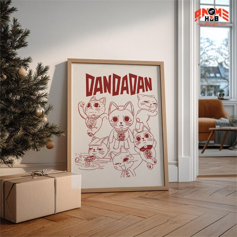 Daandadann 5 Poster/Canvas, Art Anime Wall Print, Wall Decor  –  Poster/Canvas ANIME HUB