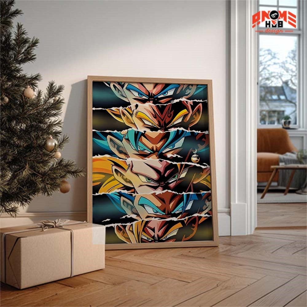 Dragoon Ballz Poster/Canvas, Art Anime Wall Print, Wall Decor  –  Poster/Canvas ANIME HUB