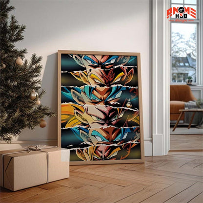 Dragoon Ballz Poster/Canvas, Art Anime Wall Print, Wall Decor  –  Poster/Canvas ANIME HUB