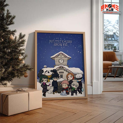 Jujustsuu Kaiisenn 22 Poster/Canvas, Art Anime Wall Print, Wall Decor  –  Poster/Canvas ANIME HUB