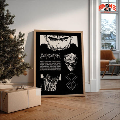 Berserkk 22 Poster/Canvas, Art Anime Wall Print, Wall Decor  –  Poster/Canvas ANIME HUB