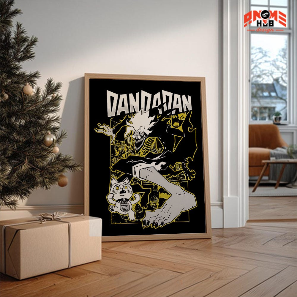 Daandadann 8 Poster/Canvas, Art Anime Wall Print, Wall Decor  –  Poster/Canvas ANIME HUB