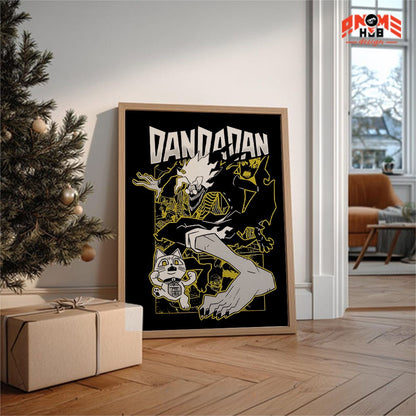 Daandadann 8 Poster/Canvas, Art Anime Wall Print, Wall Decor  –  Poster/Canvas ANIME HUB