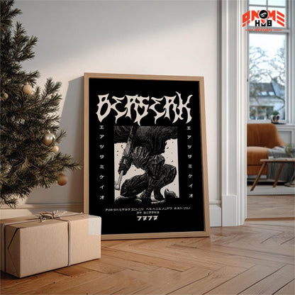 Berserkk 15 Poster/Canvas, Art Anime Wall Print, Wall Decor  –  Poster/Canvas ANIME HUB