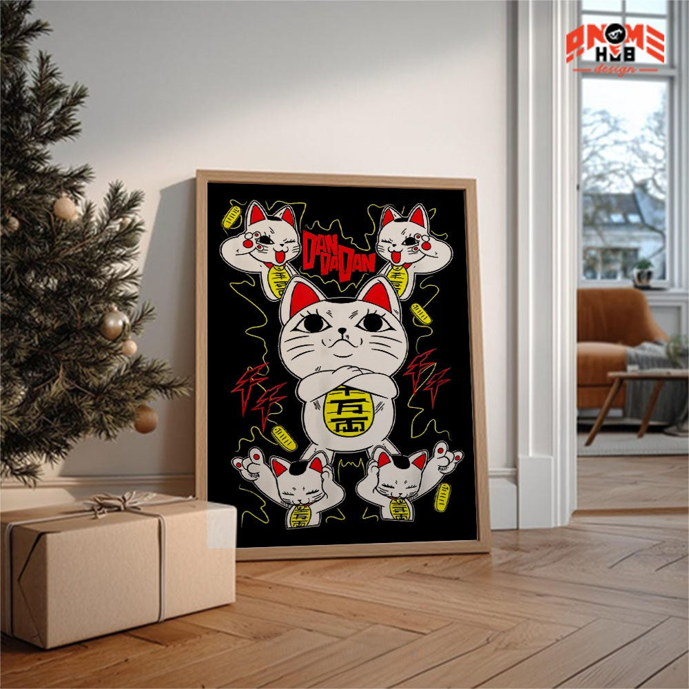 Daandadann 4 Poster/Canvas, Art Anime Wall Print, Wall Decor  –  Poster/Canvas ANIME HUB