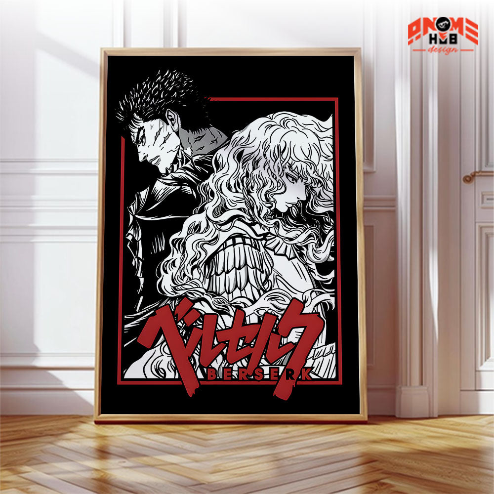 Berserkk 20 Poster/Canvas, Art Anime Wall Print, Wall Decor  –  Poster/Canvas ANIME HUB