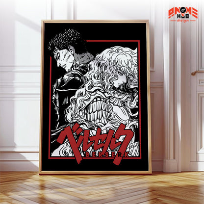 Berserkk 20 Poster/Canvas, Art Anime Wall Print, Wall Decor  –  Poster/Canvas ANIME HUB