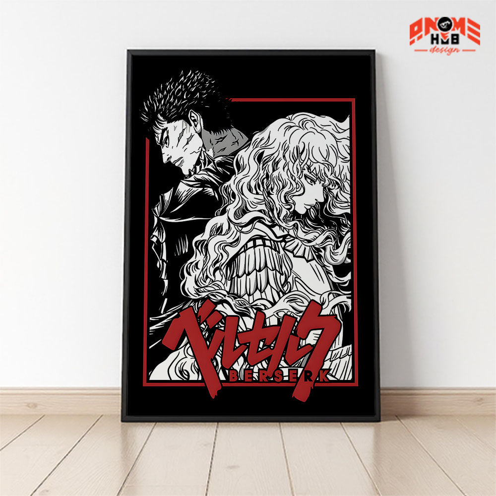 Berserkk 20 Poster/Canvas, Art Anime Wall Print, Wall Decor  –  Poster/Canvas ANIME HUB