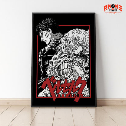 Berserkk 20 Poster/Canvas, Art Anime Wall Print, Wall Decor  –  Poster/Canvas ANIME HUB