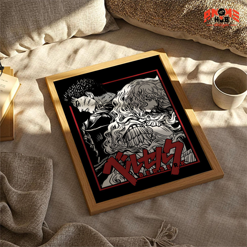 Berserkk 20 Poster/Canvas, Art Anime Wall Print, Wall Decor  –  Poster/Canvas ANIME HUB