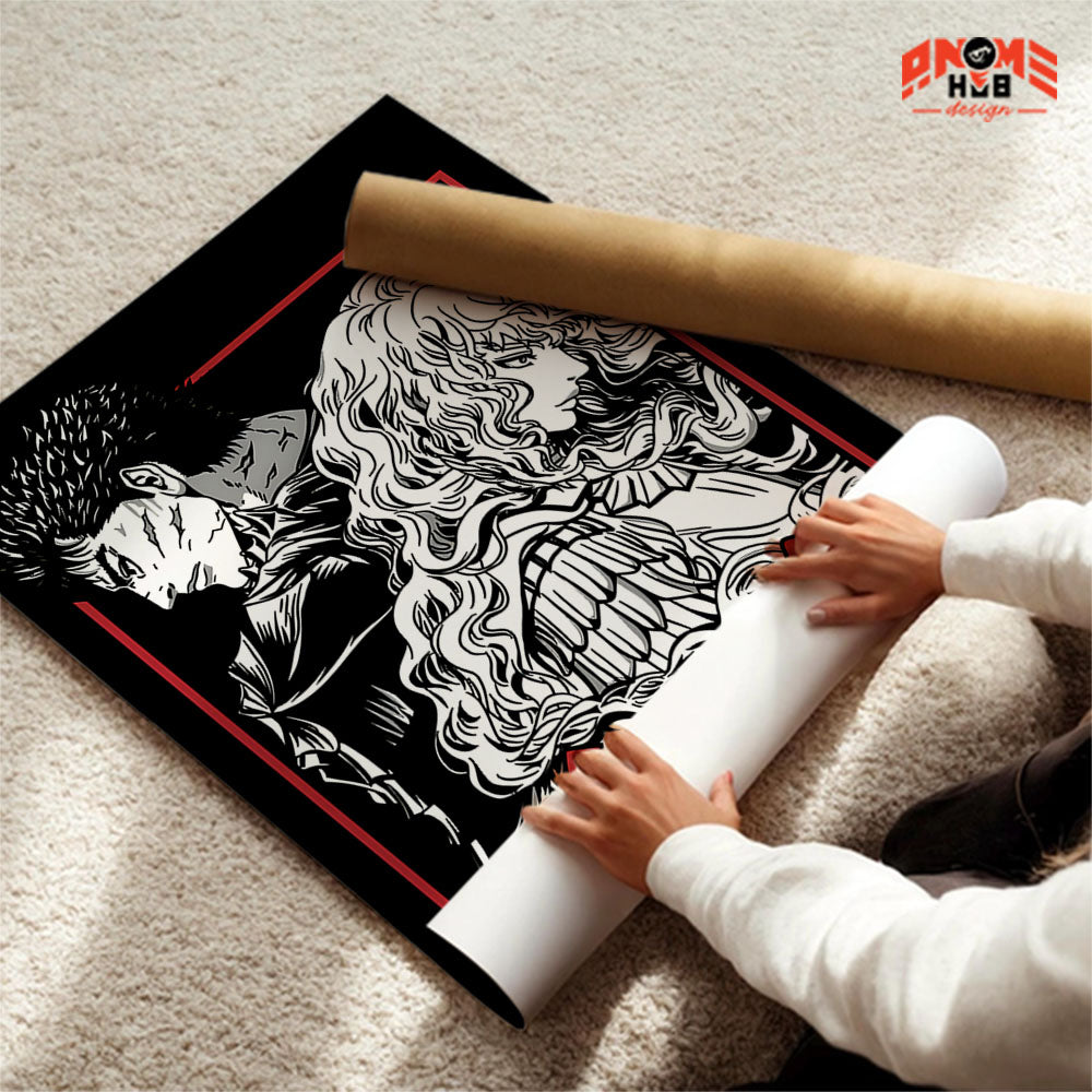 Berserkk 20 Poster/Canvas, Art Anime Wall Print, Wall Decor  –  Poster/Canvas ANIME HUB