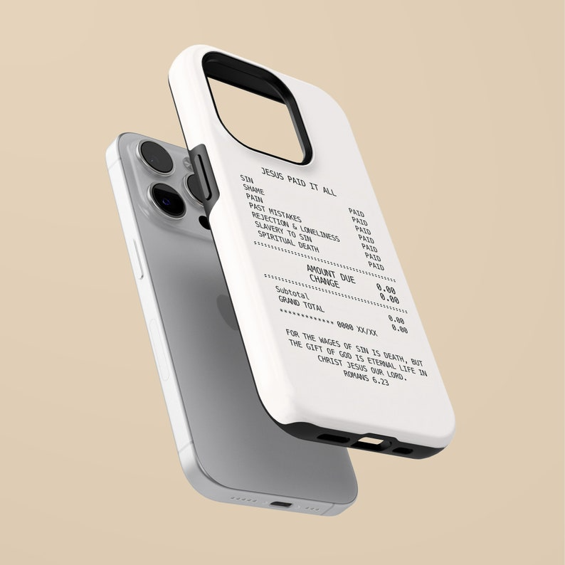 Bible Verses Phone Case Christianity Cover for iPhone, IPhone/Samsung Phone Case