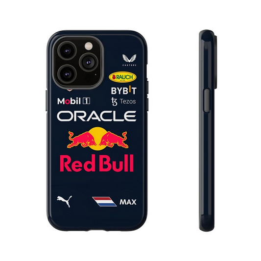 Max Verstappen Red Bull F1 Phone Case: Racing Sports Gift