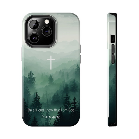 Be Still And Know Psalm 46:10 Christian iPhone Case, Faith iPhone Case, Catholic IPhone Case
